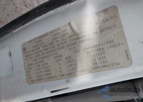 1995 Chevrolet Blazer из США, поврежденный, VIN 1GNCS13W3S2226710